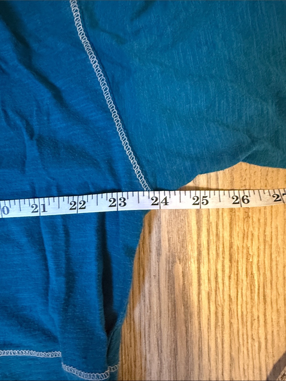 NATURAL LIFE ๐ BLUE ๐Cotton V Neck Tunic or Nightie with Patch Pockets - Picture 11 of 11